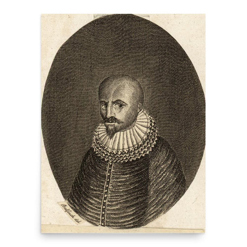 Anthony Weldon poster print, in size 18x24 inches.