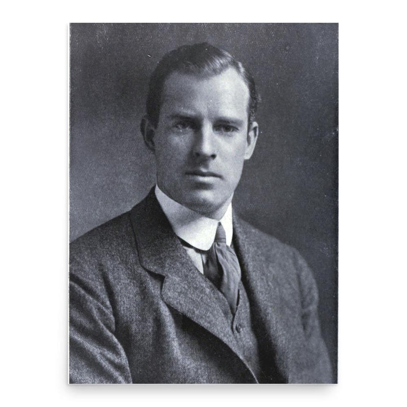 Anthony Wilding poster print, in size 18x24 inches.