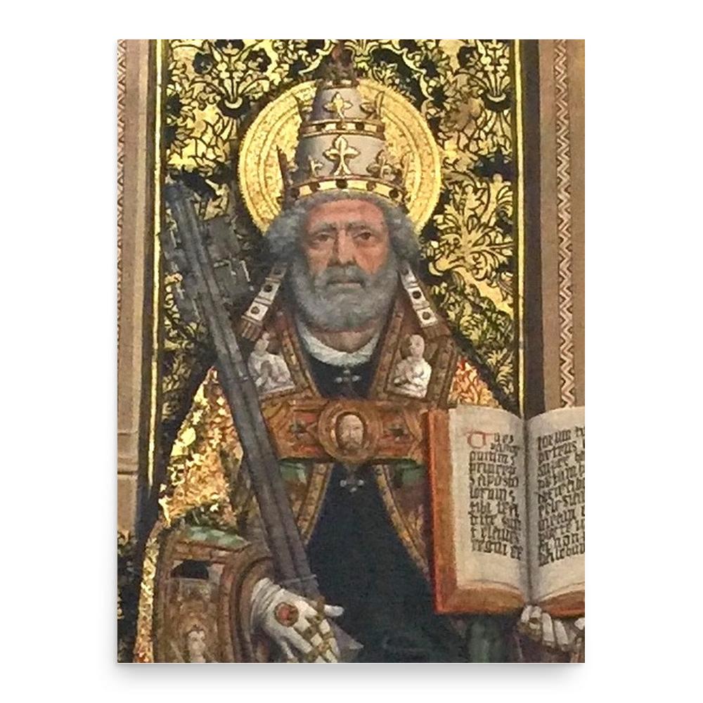Antipope Benedict XIII poster print, in size 18x24 inches.