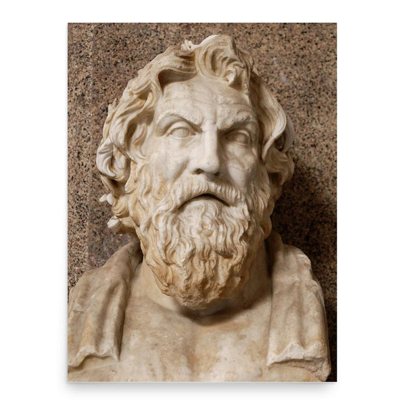Antisthenes poster print, in size 18x24 inches.