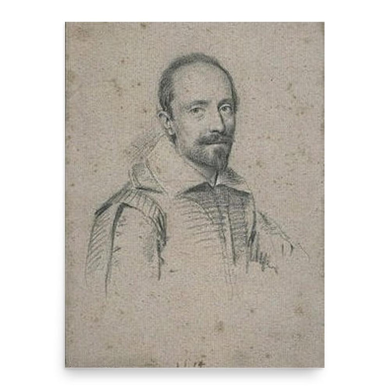 Antiveduto Grammatica poster print, in size 18x24 inches.