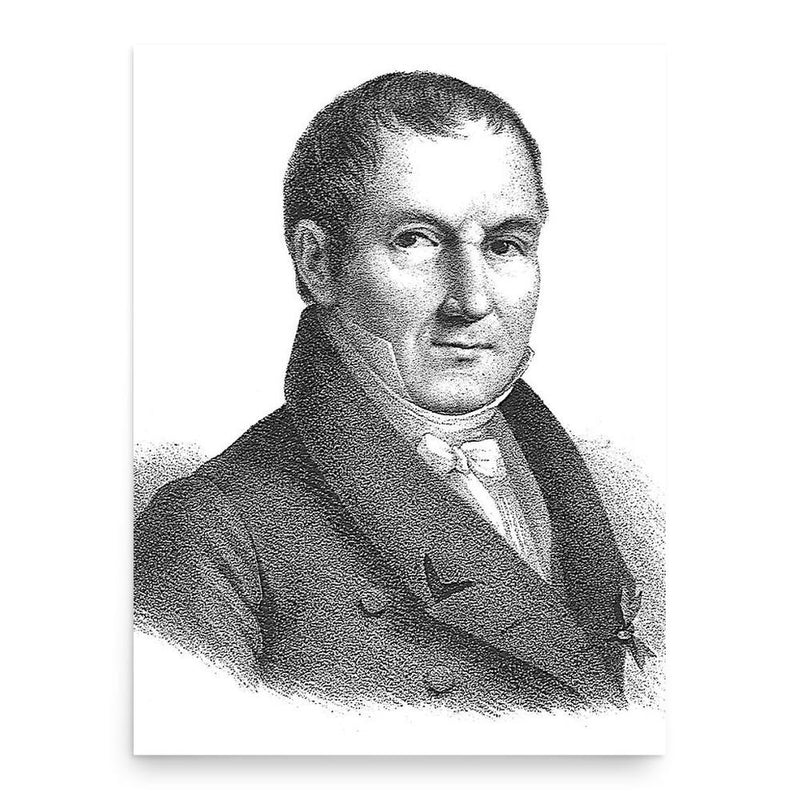 Antoine-Athanase Royer-Collard poster print, in size 18x24 inches.