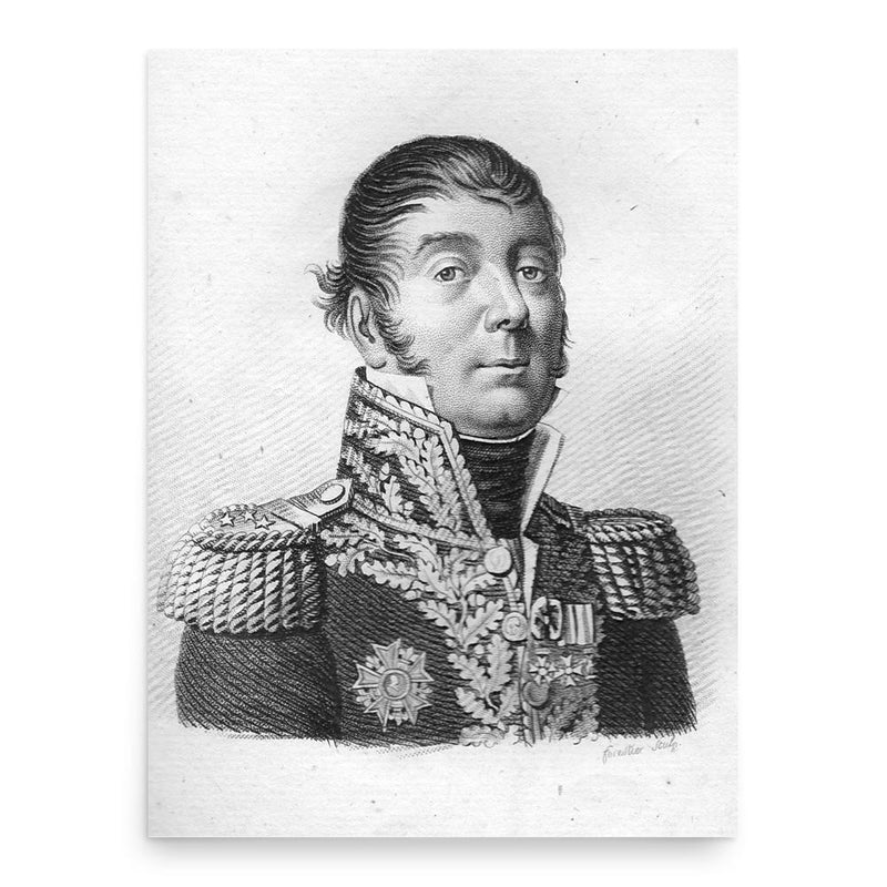 Antoine-Guillaume Rampon poster print, in size 18x24 inches.