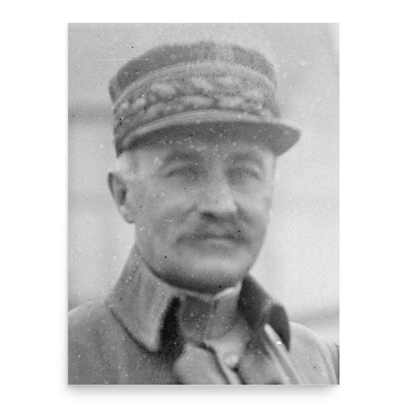 Antoine Baucheron de Boissoudy poster print, in size 18x24 inches.