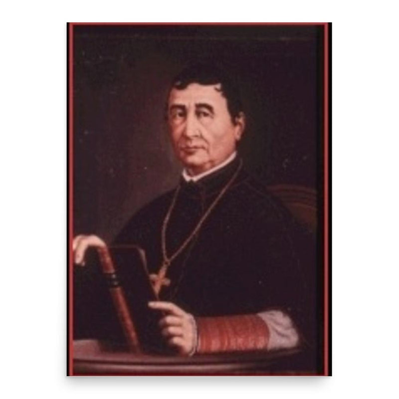 Antoine Blanc poster print, in size 18x24 inches.