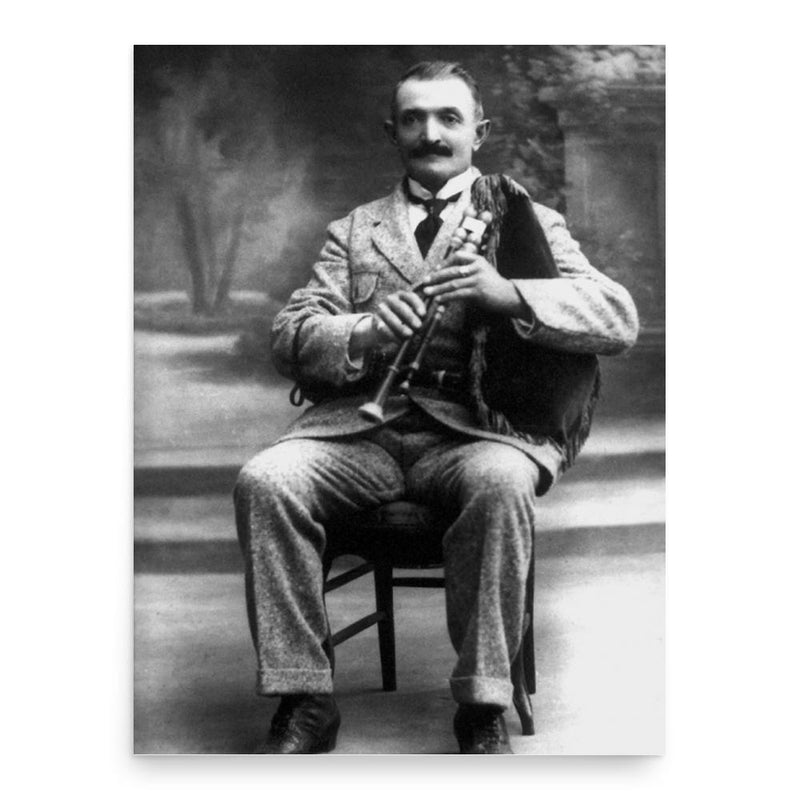 Antoine Bouscatel poster print, in size 18x24 inches.