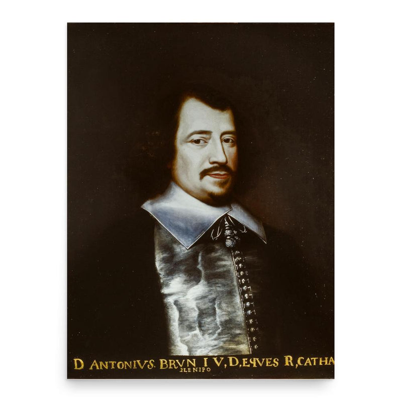 Antoine Brun poster print, in size 18x24 inches.