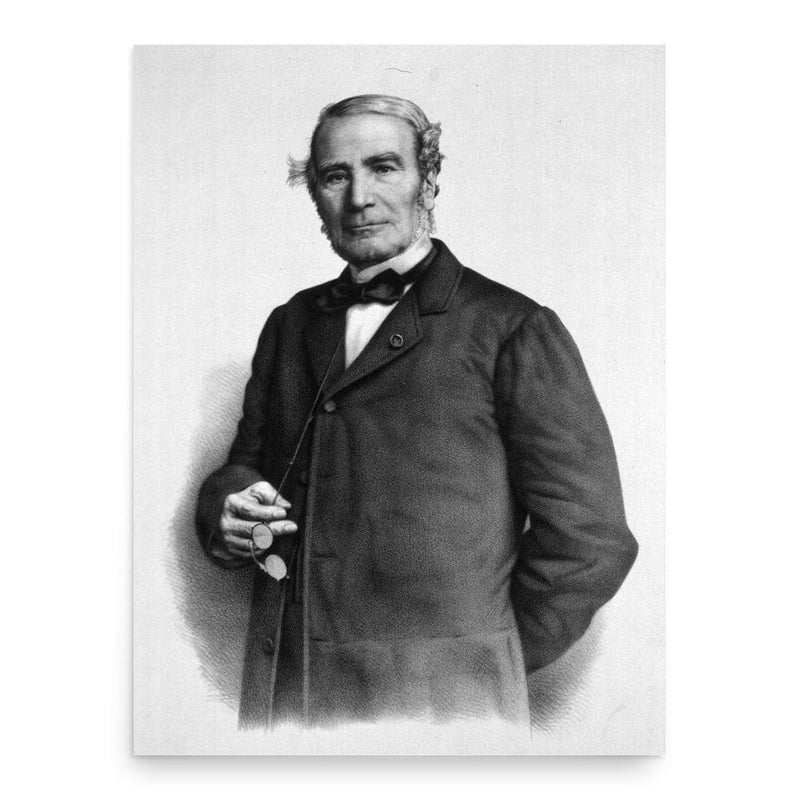 Antoine Bussy poster print, in size 18x24 inches.