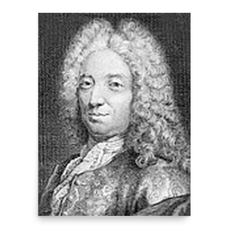 Antoine Danchet poster print, in size 18x24 inches.