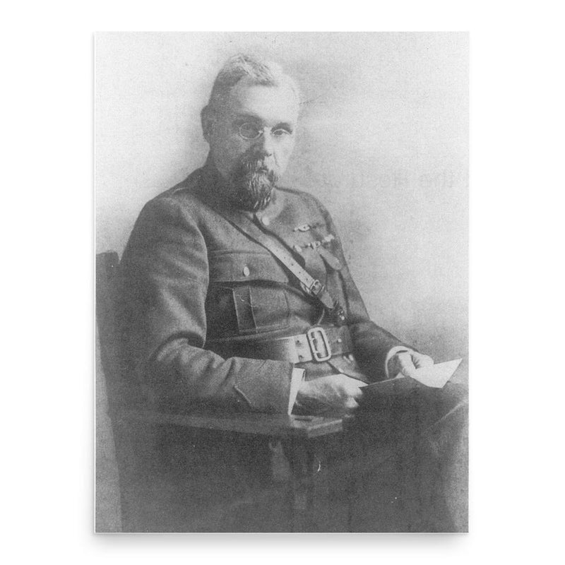 Antoine Depage poster print, in size 18x24 inches.