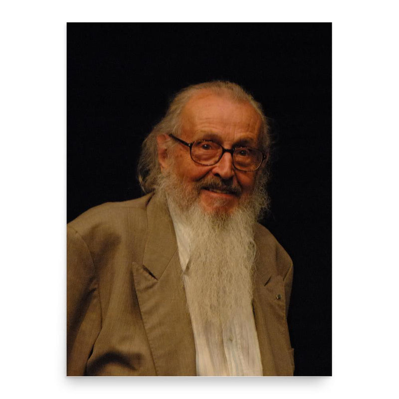 Antoine Duhamel poster print, in size 18x24 inches.