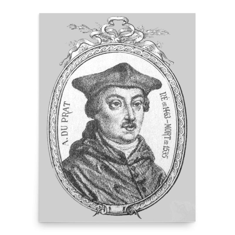 Antoine Duprat poster print, in size 18x24 inches.