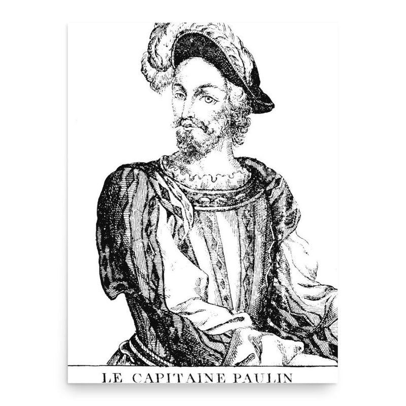 Antoine Escalin des Aimars poster print, in size 18x24 inches.