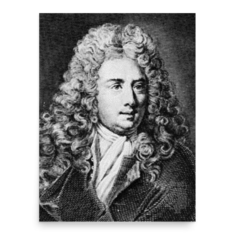 Antoine Galland poster print, in size 18x24 inches.