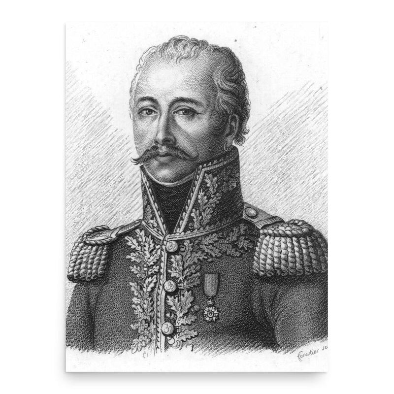 Antoine Guillaume Delmas poster print, in size 18x24 inches.