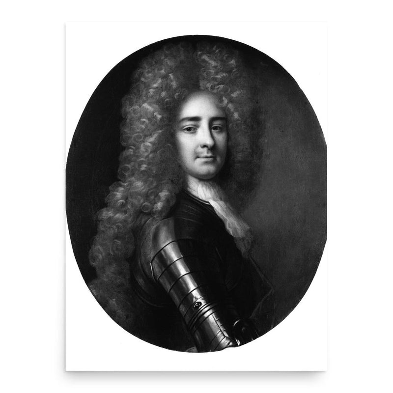 Antoine Hamilton poster print, in size 18x24 inches.