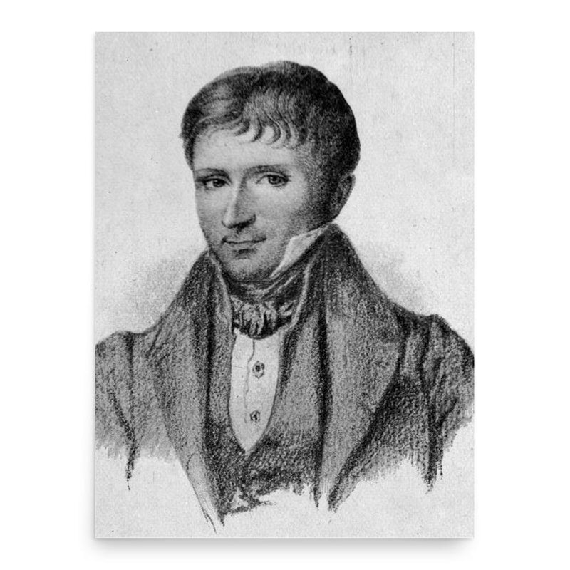 Antoine Laurent Bayle poster print, in size 18x24 inches.