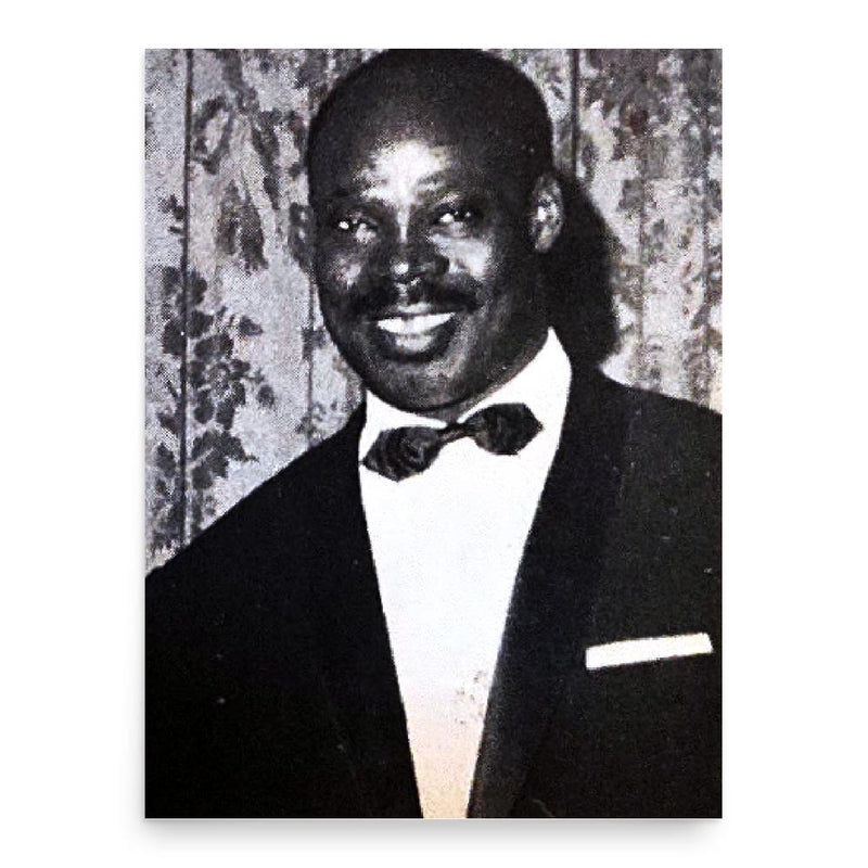 Antoine Meatchi poster print, in size 18x24 inches.