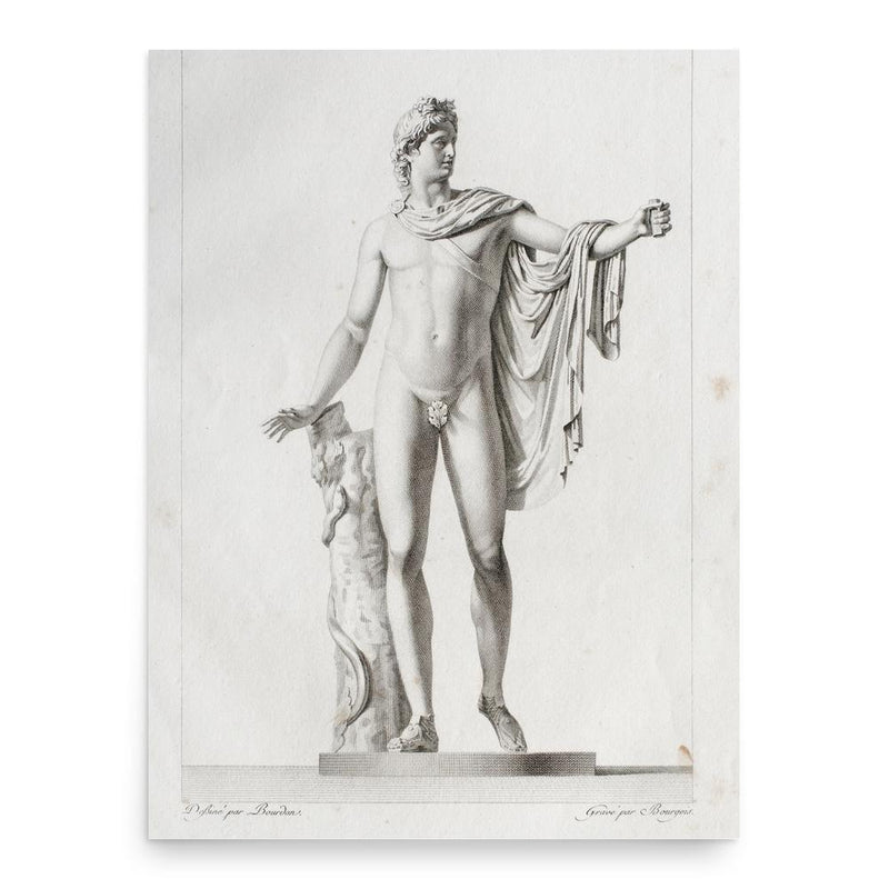 Antoine Michel Filhol poster print, in size 18x24 inches.