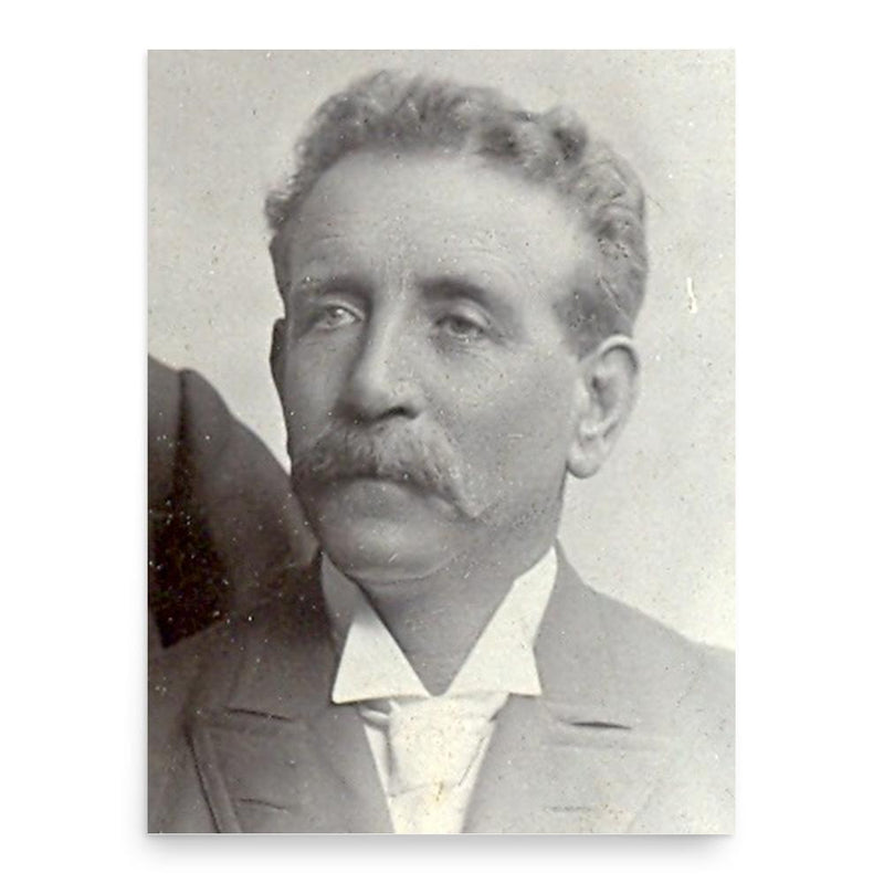 Antoine Sauter poster print, in size 18x24 inches.