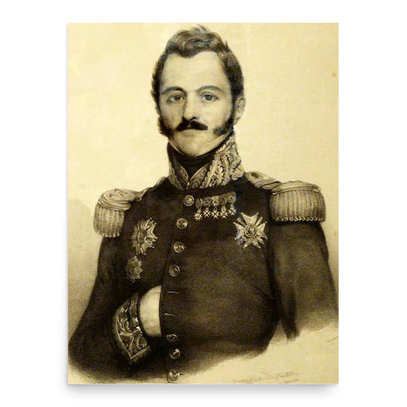 Antoine Virgile Schneider poster print, in size 18x24 inches.