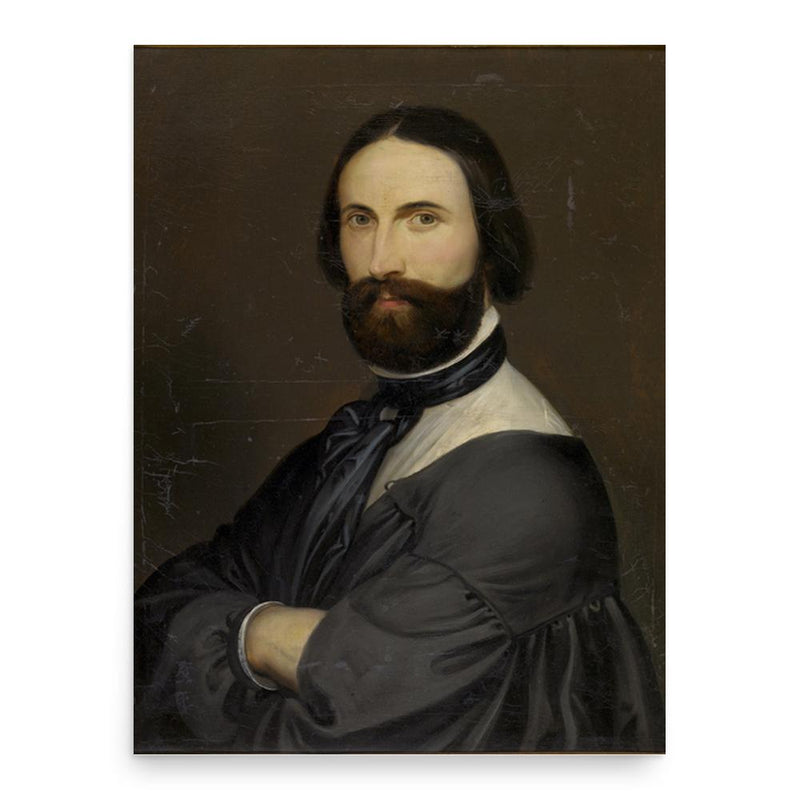 Antoine Wiertz poster print, in size 18x24 inches.