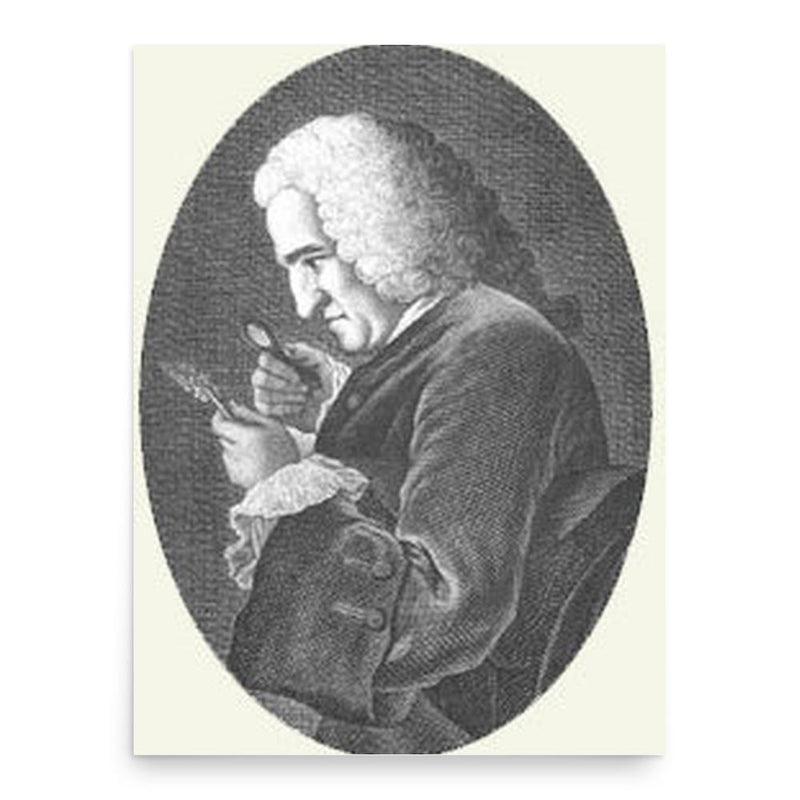 Antoine de Jussieu poster print, in size 18x24 inches.