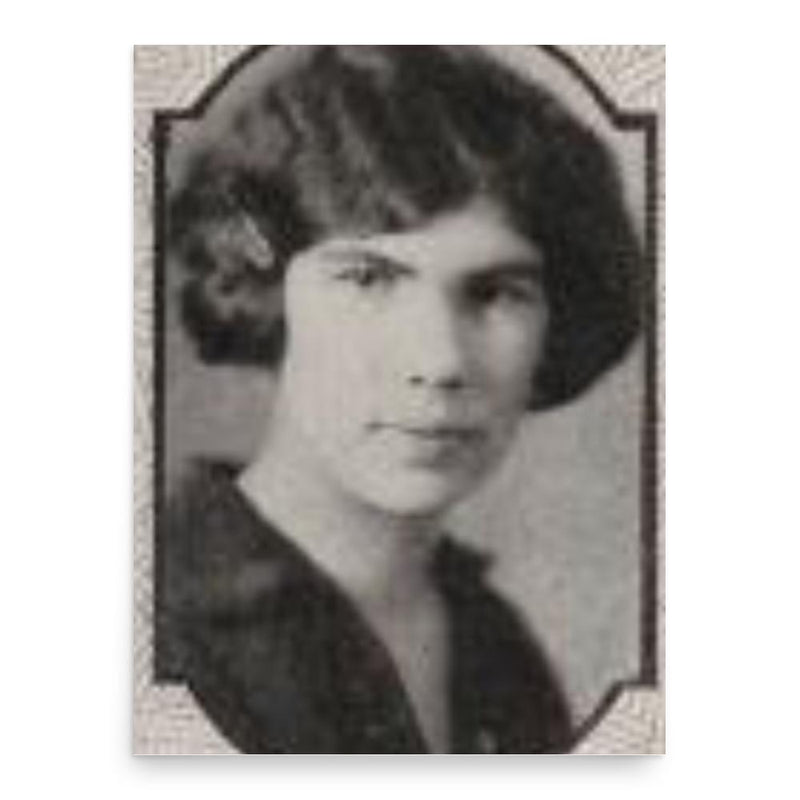 Antoinette Downing poster print, in size 18x24 inches.