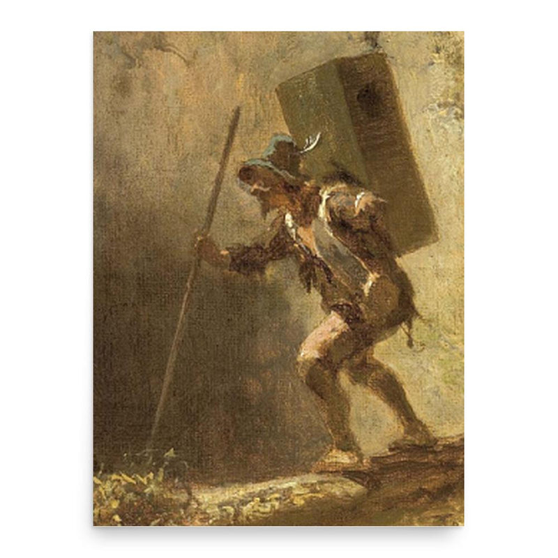 Anton Adner poster print, in size 18x24 inches.