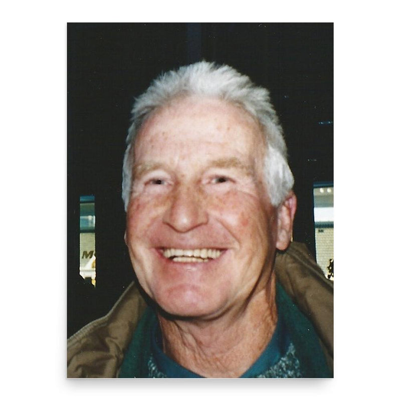 Anton Allemann poster print, in size 18x24 inches.