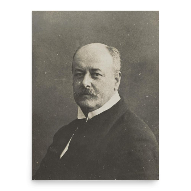 Anton August van Vloten poster print, in size 18x24 inches.