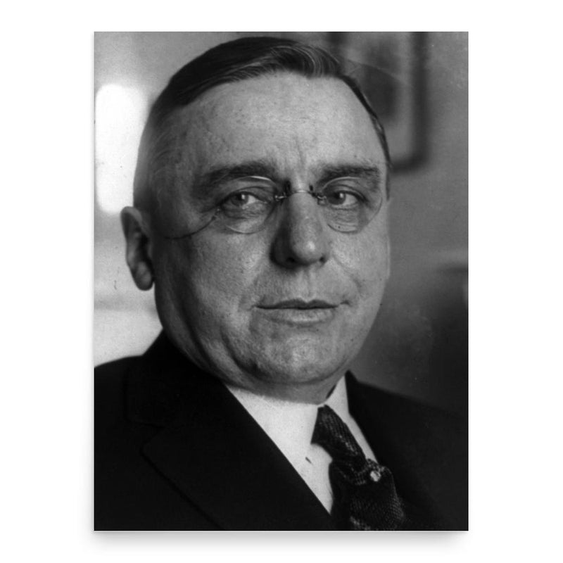 Anton Cermak poster print, in size 18x24 inches.