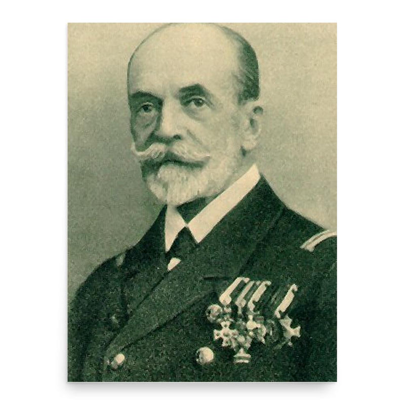 Anton Haus poster print, in size 18x24 inches.