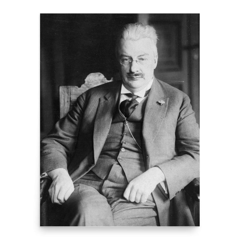 Anton Heiberg poster print, in size 18x24 inches.