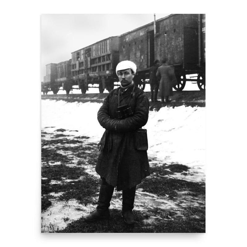 Anton Irv poster print, in size 18x24 inches.