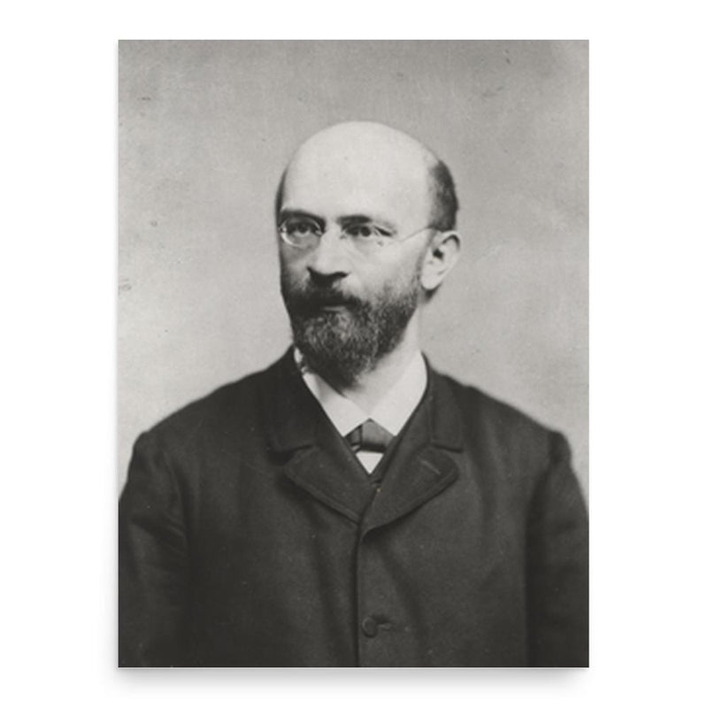 Anton Menger poster print, in size 18x24 inches.