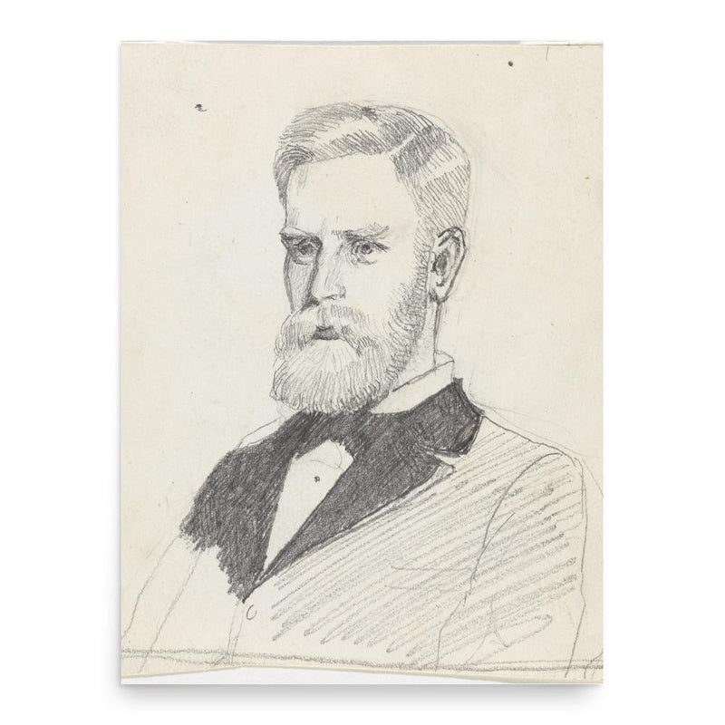 Anton Thorkildsen Omholt poster print, in size 18x24 inches.