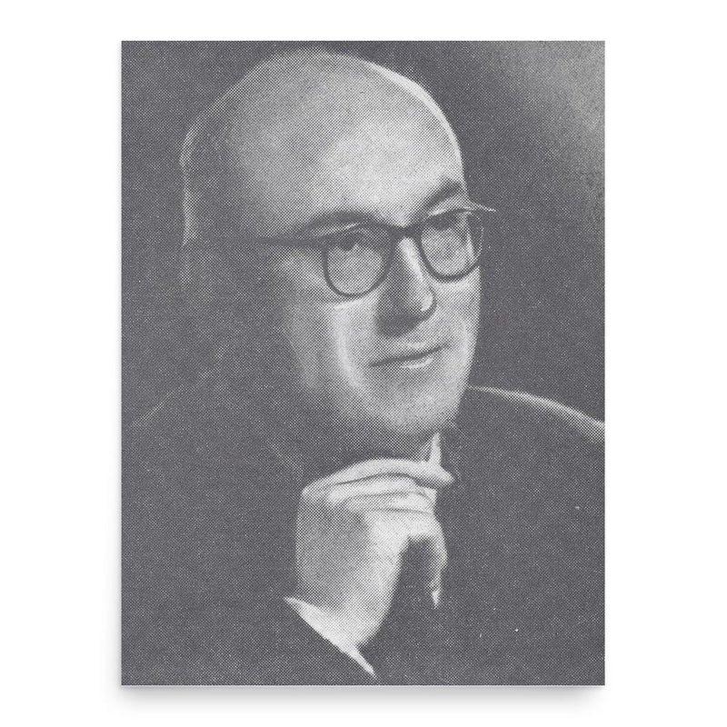 Anton Trstenjak poster print, in size 18x24 inches.