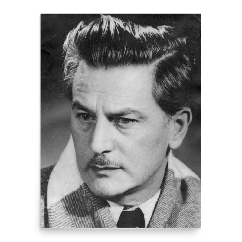 Anton Walbrook poster print, in size 18x24 inches.