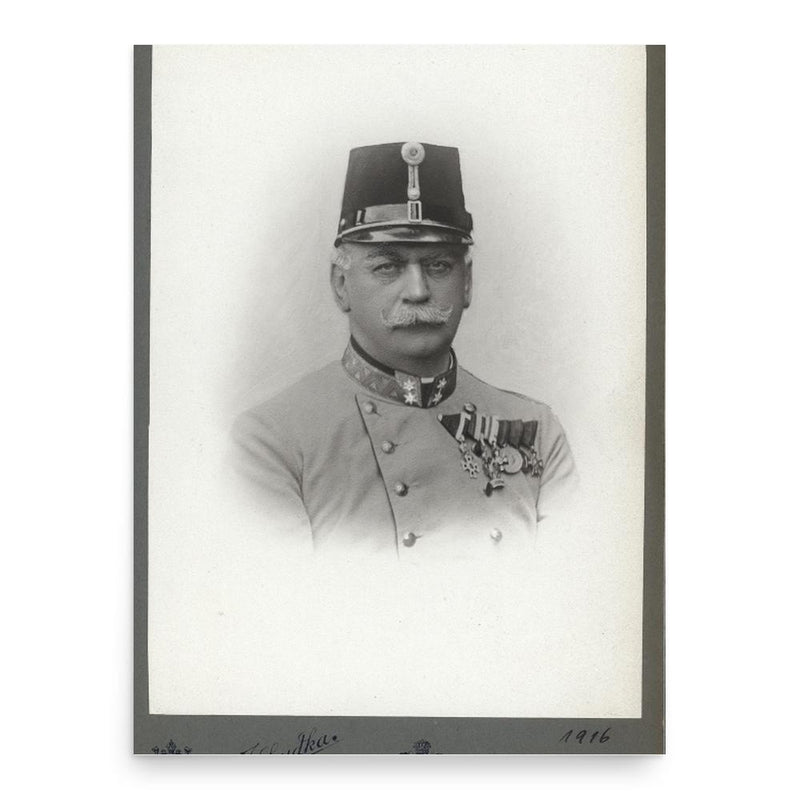 Anton von Winzor poster print, in size 18x24 inches.