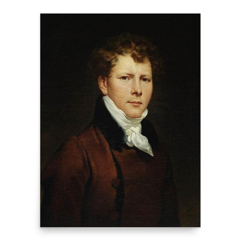 Antoni Brodowski poster print, in size 18x24 inches.