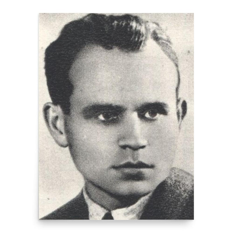 Antoni Kocjan poster print, in size 18x24 inches.