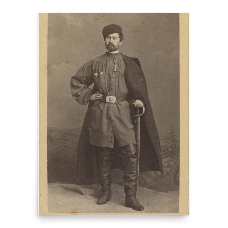 Antoni Kozakiewicz poster print, in size 18x24 inches.