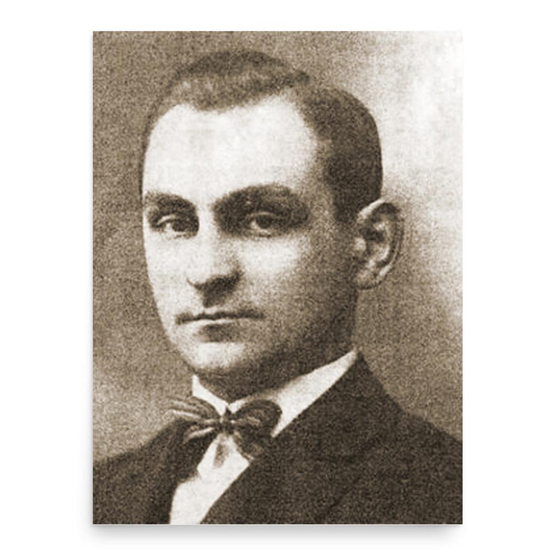 Antoni Palluth poster print, in size 18x24 inches.