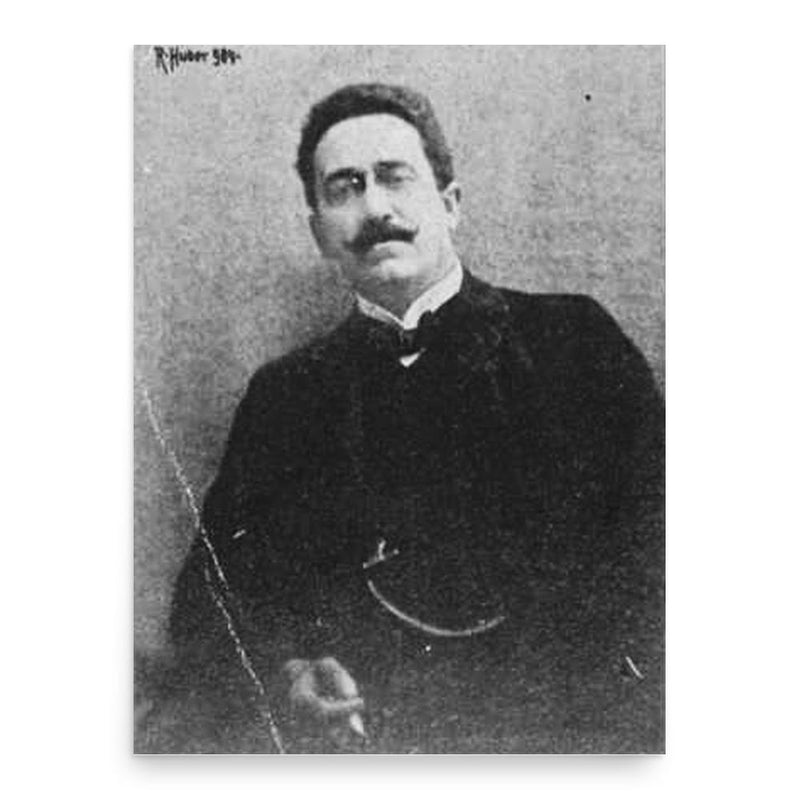 Antoni Popiel poster print, in size 18x24 inches.