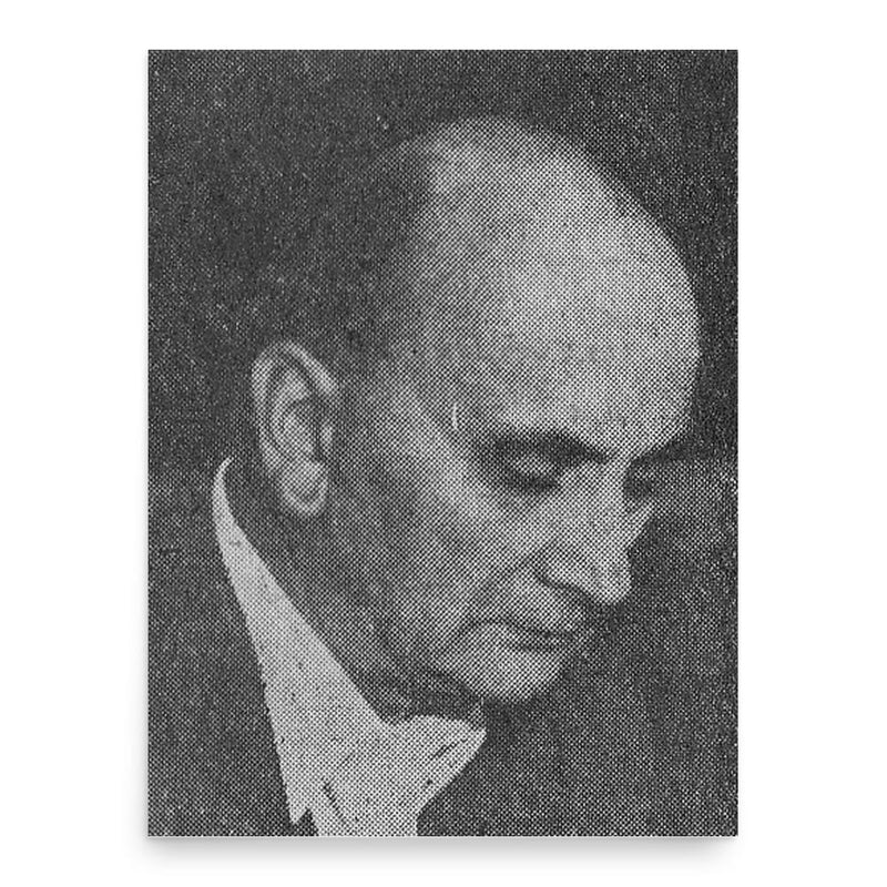 Antoni Uniechowski poster print, in size 18x24 inches.