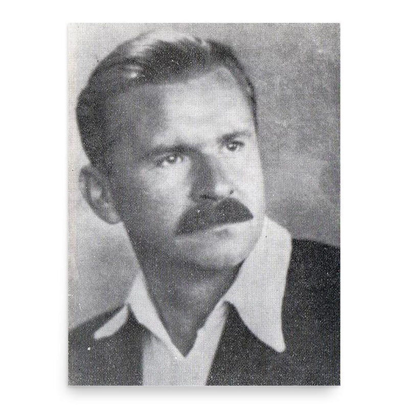 Antoni Zdanowski poster print, in size 18x24 inches.