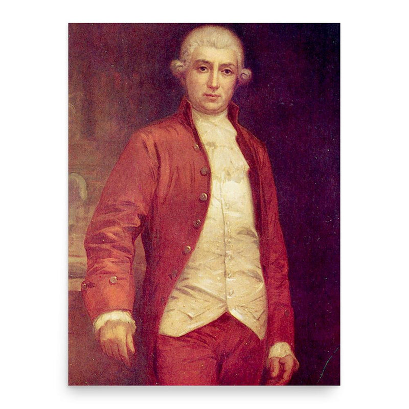 Antoni de Gimbernat poster print, in size 18x24 inches.