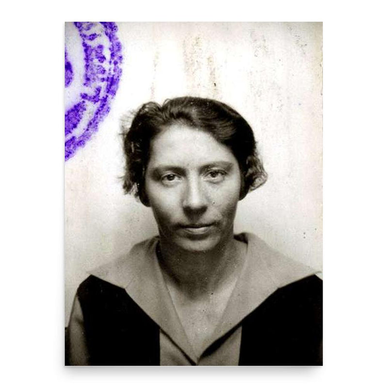 Antonie Langendorf poster print, in size 18x24 inches.