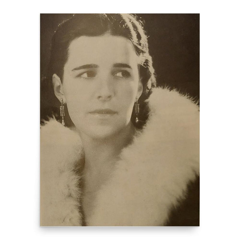 Antonie Strassmann poster print, in size 18x24 inches.